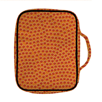 Basketball Bumps Print Front Pocket Bible Bag