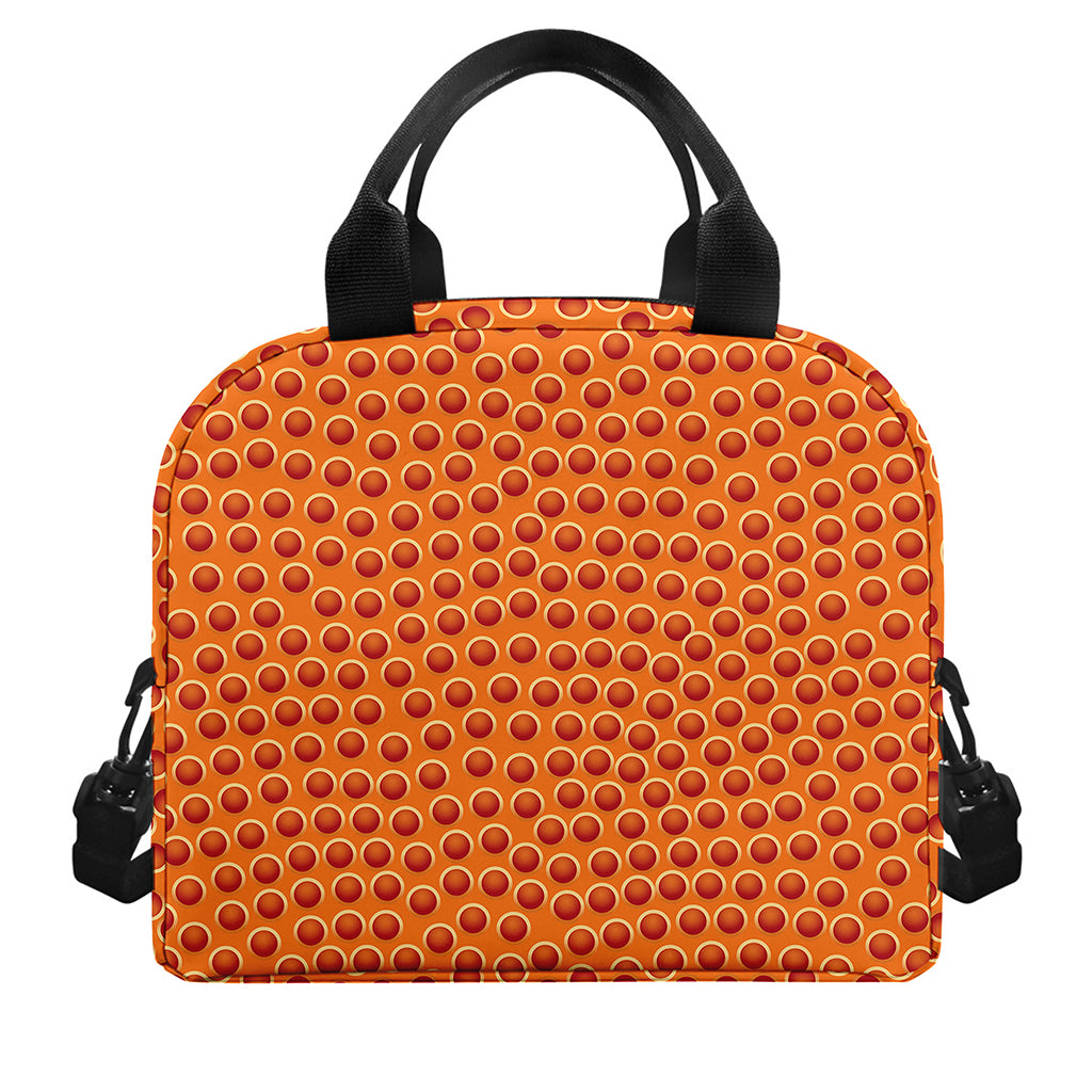 Basketball Bumps Print Insulated Lunch Bag