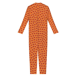 Basketball Bumps Print Jumpsuit