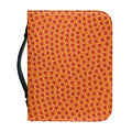 Basketball Bumps Print Leather Bible Cover