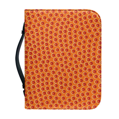 Basketball Bumps Print Leather Bible Cover
