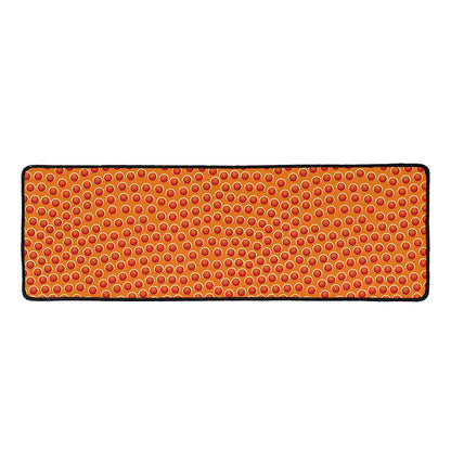 Basketball Bumps Print Long Kitchen Mat