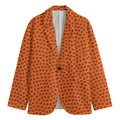 Basketball Bumps Print Men's Blazer