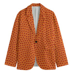 Basketball Bumps Print Men's Blazer