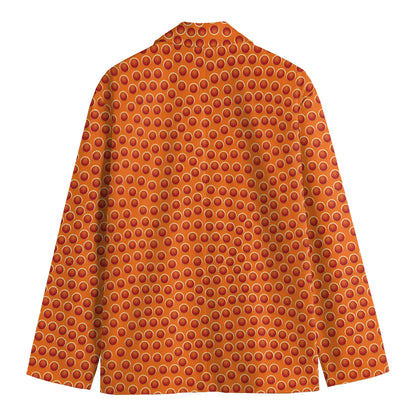 Basketball Bumps Print Men's Blazer