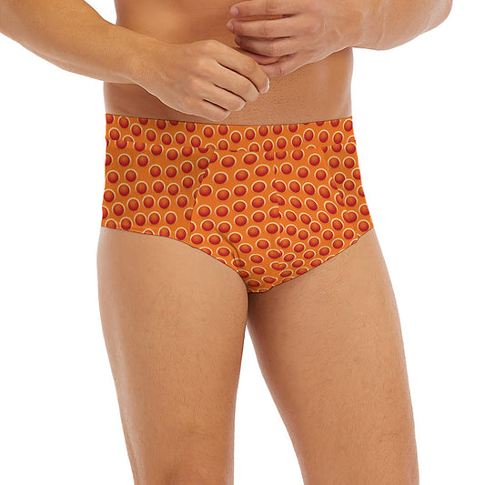 Basketball Bumps Print Men's Briefs