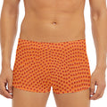 Basketball Bumps Print Men's Short Boxer Briefs