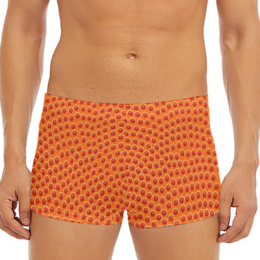 Basketball Bumps Print Men's Short Boxer Briefs