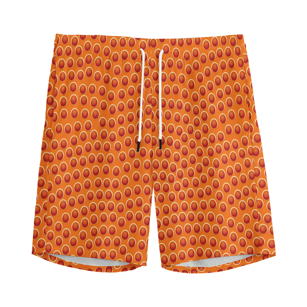 Basketball Bumps Print Men's Sports Shorts