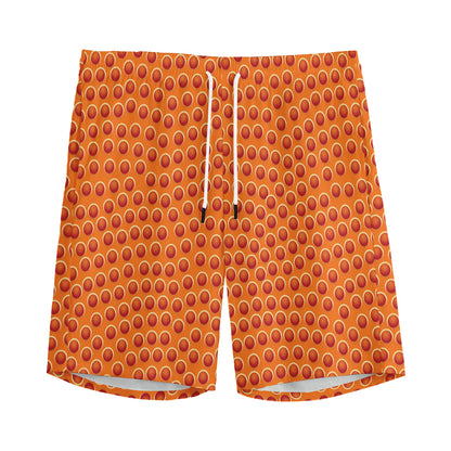 Basketball Bumps Print Men's Sports Shorts