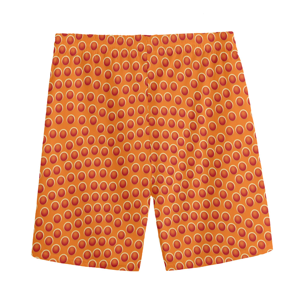 Basketball Bumps Print Men's Sports Shorts