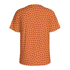Basketball Bumps Print Men's Sports T-Shirt