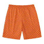 Basketball Bumps Print Men's Swim Trunks