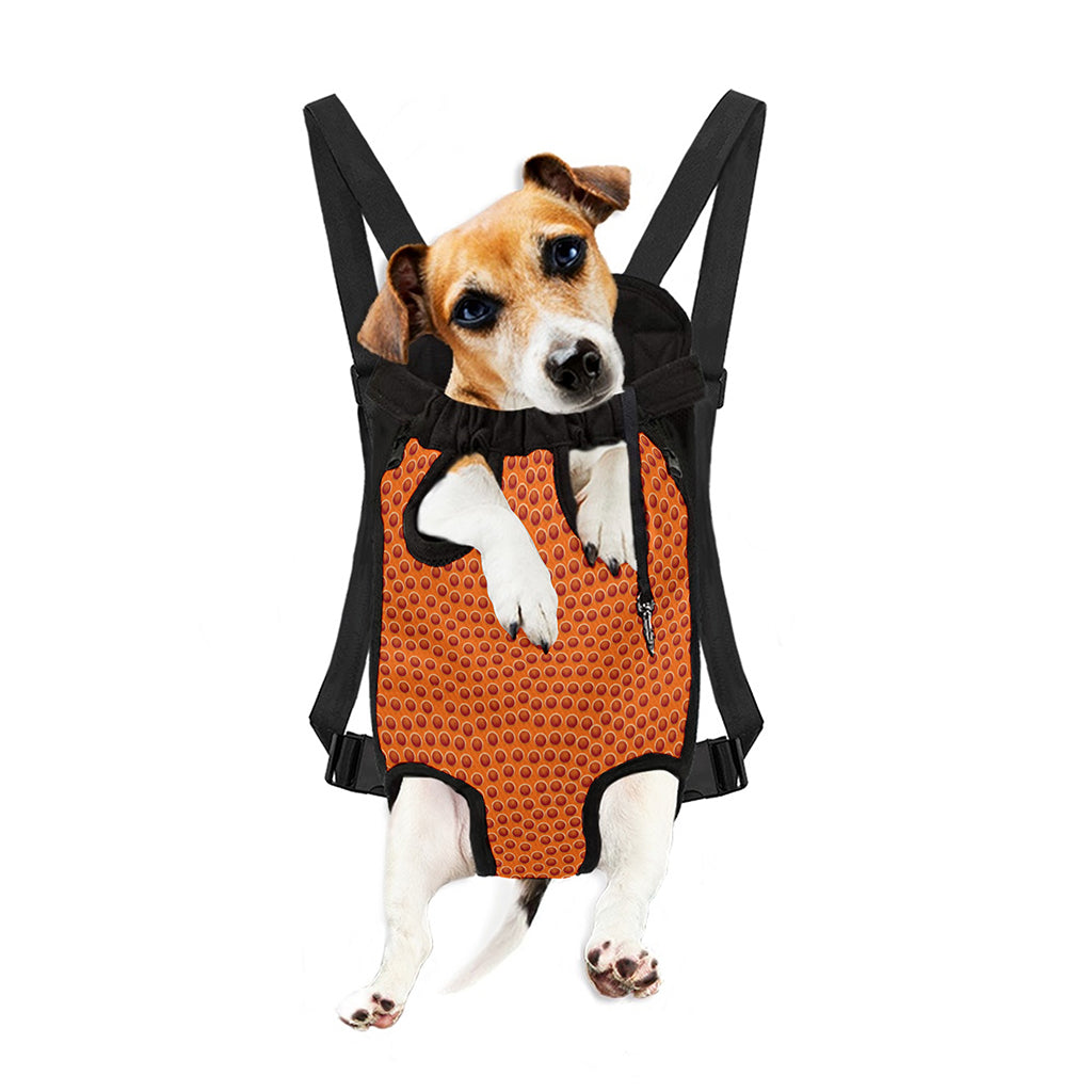 Basketball Bumps Print Pet Carrier Backpack