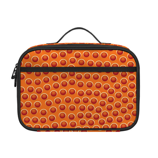 Basketball Bumps Print Portable Lunch Bag
