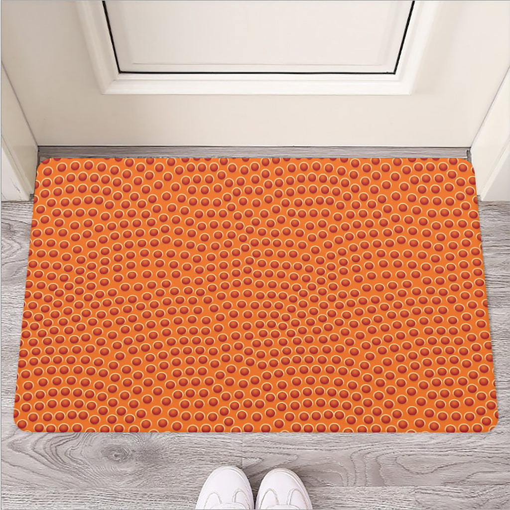 Basketball Bumps Print Rubber Doormat
