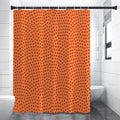 Basketball Bumps Print Shower Curtain