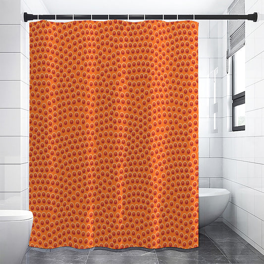 Basketball Bumps Print Shower Curtain
