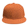 Basketball Bumps Print Snapback Cap