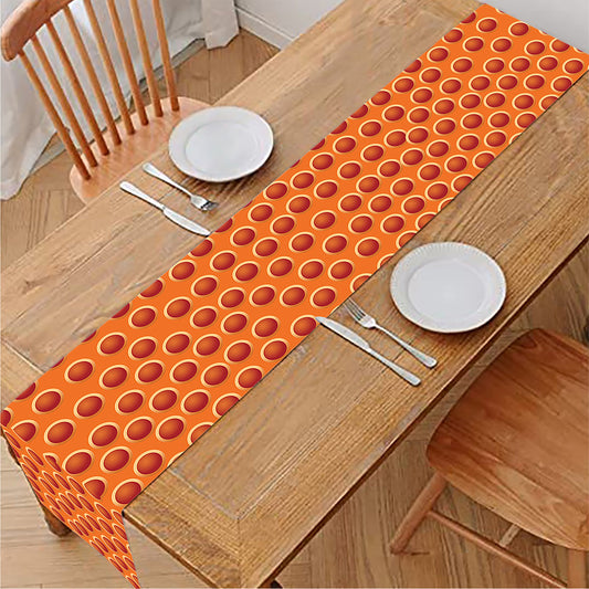Basketball Bumps Print Table Runner