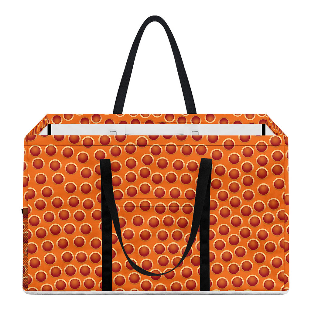Basketball Bumps Print Utility Tote Bag
