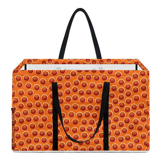 Basketball Bumps Print Utility Tote Bag