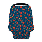 Basketball Theme Pattern Print Baby Seat Cover