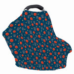 Basketball Theme Pattern Print Baby Seat Cover