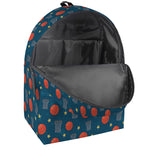 Basketball Theme Pattern Print Backpack