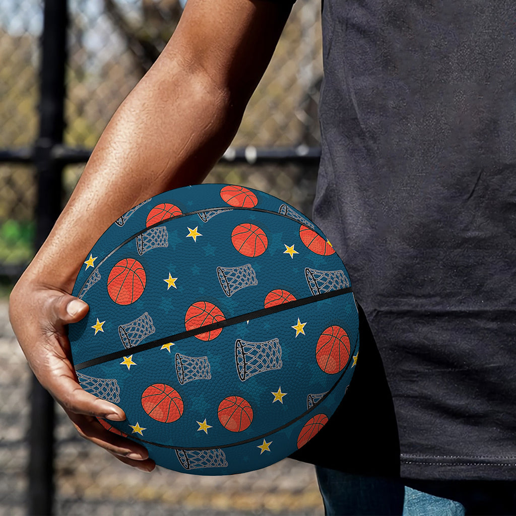 Basketball Theme Pattern Print Basketball
