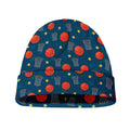 Basketball Theme Pattern Print Beanie
