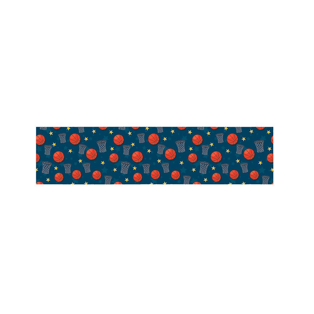 Basketball Theme Pattern Print Bed Runner
