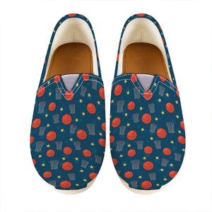 Basketball Theme Pattern Print Casual Shoes