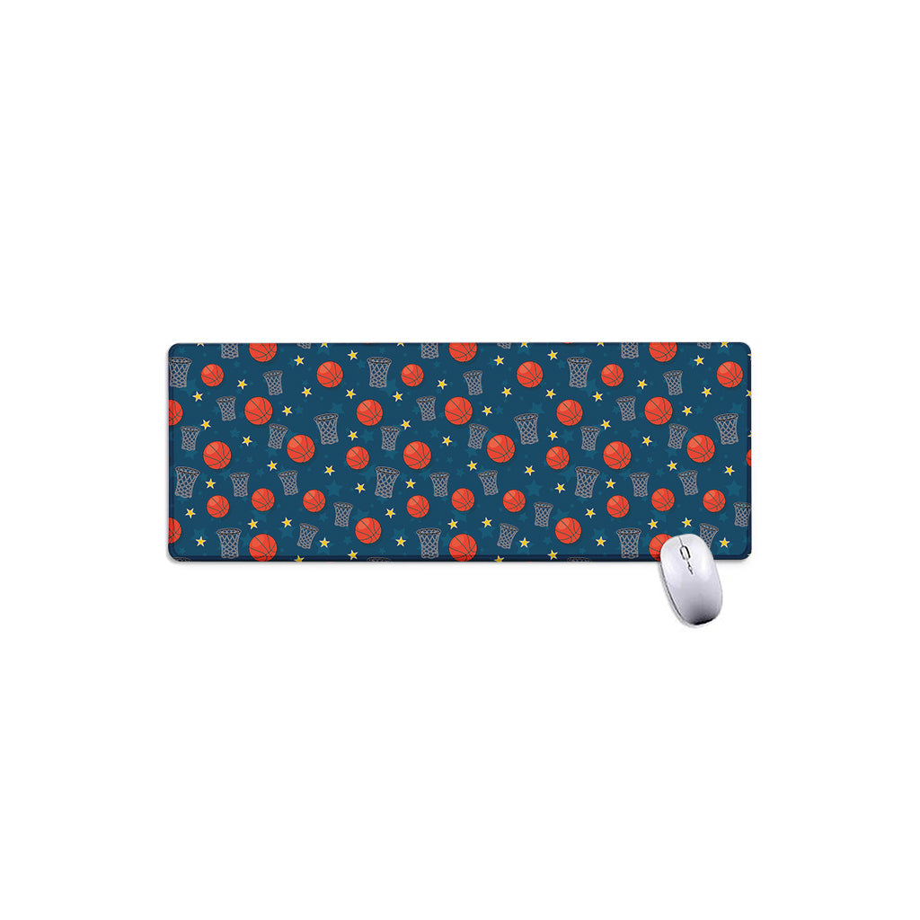 Basketball Theme Pattern Print Extended Mouse Pad