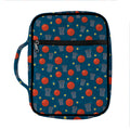 Basketball Theme Pattern Print Front Pocket Bible Bag