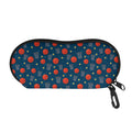 Basketball Theme Pattern Print Glasses Case