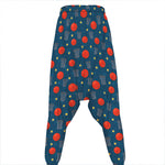 Basketball Theme Pattern Print Hammer Pants