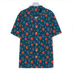 Basketball Theme Pattern Print Hawaiian Shirt