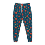 Basketball Theme Pattern Print Jogger Pants