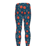 Basketball Theme Pattern Print Men's leggings