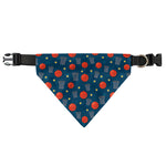 Basketball Theme Pattern Print Over The Collar Dog Bandana