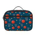 Basketball Theme Pattern Print Portable Lunch Bag