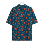 Basketball Theme Pattern Print Rayon Hawaiian Shirt