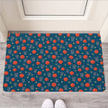 Basketball Theme Pattern Print Rubber Doormat
