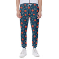 Basketball Theme Pattern Print Joggers