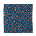 Basketball Theme Pattern Print Silk Bandana