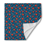 Basketball Theme Pattern Print Silk Bandana