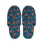 Basketball Theme Pattern Print Slippers