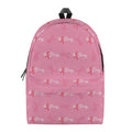 Be Strong Breast Cancer Pattern Print School Backpack