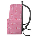 Be Strong Breast Cancer Pattern Print Backpack